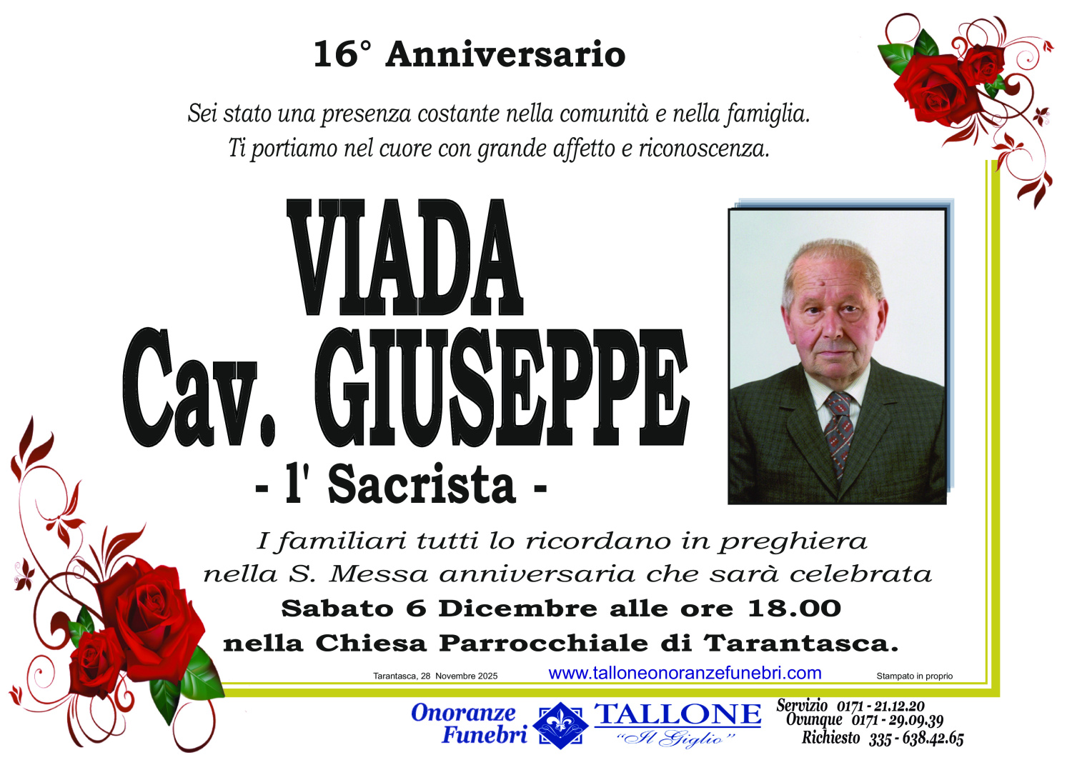 Cav. Giuseppe Viada